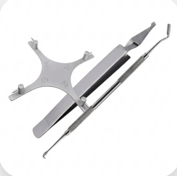 Professional Orthodontic Bracket Positioning Instrument Set