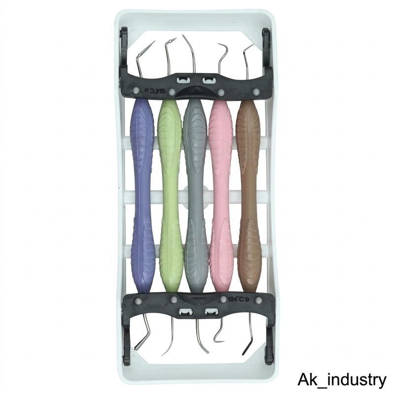 Premium 5-Piece Dental Composite Filling Kit with Sterilizing Case