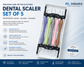 LM Arte SET of 5PCS Silicon Handle with Sterilization Cassette Tray