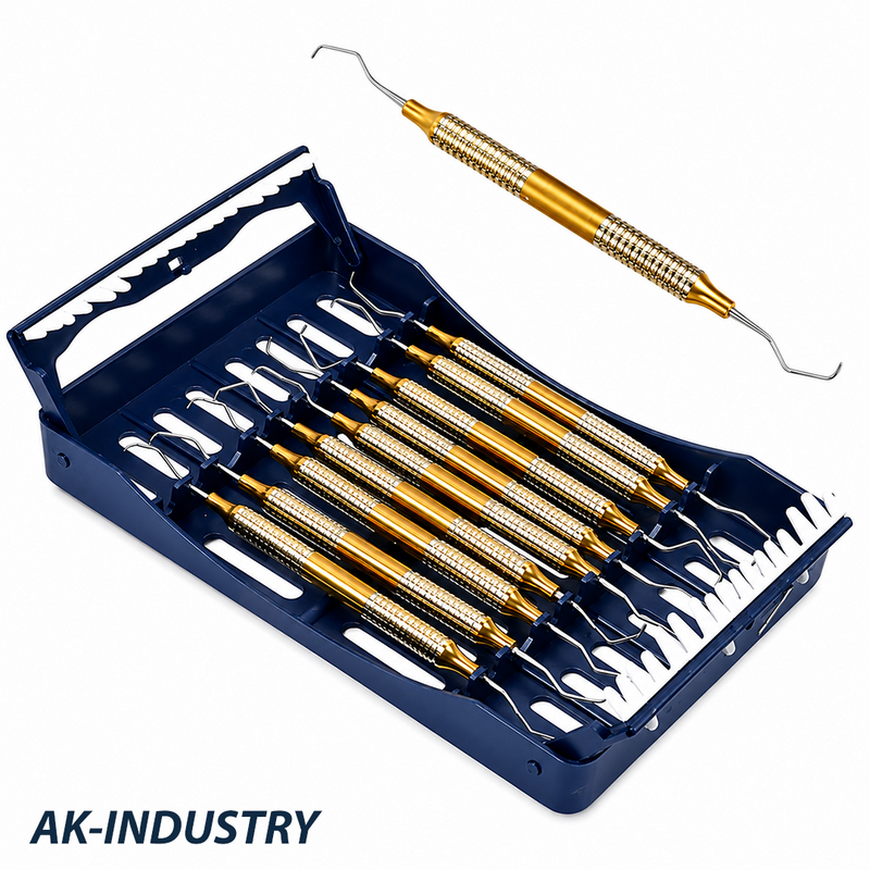 Premium 7-Piece Dental Composite Filling Instruments Kit