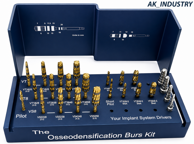 Universal Osseodensification Burs Kit