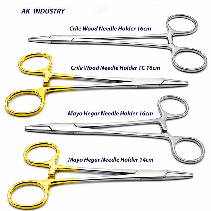 Professional Surgical Needle Holder Assortment