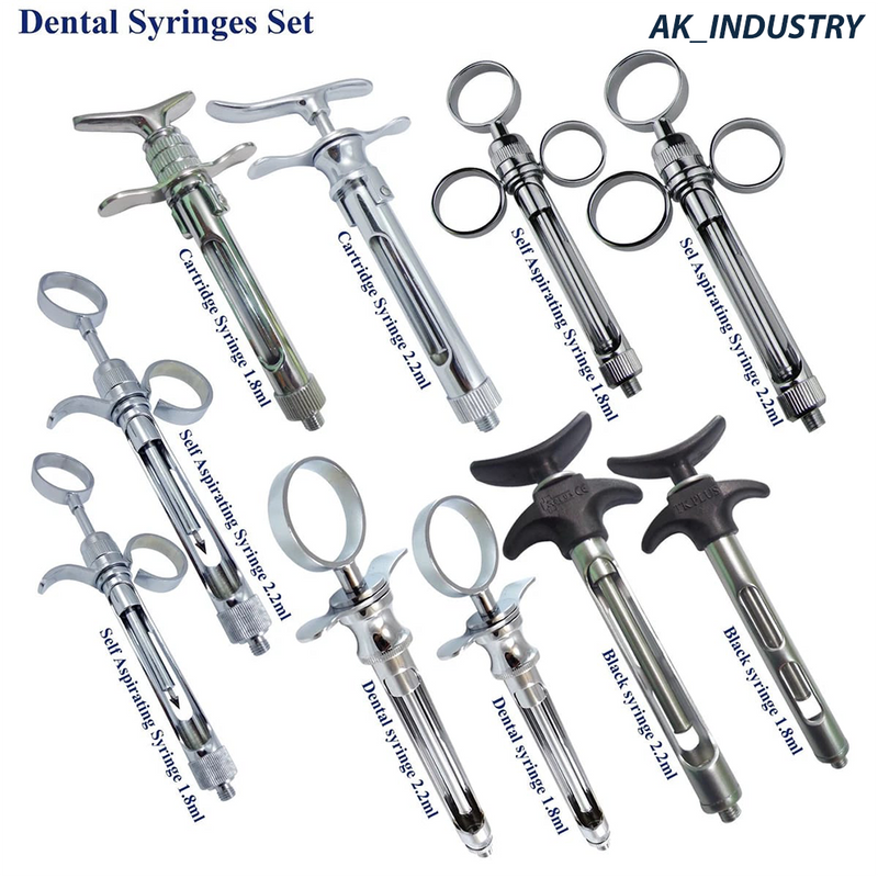 Premium Dental Cartridge & Self-Aspirating Syringe Set (1.8ml / 2.2ml)